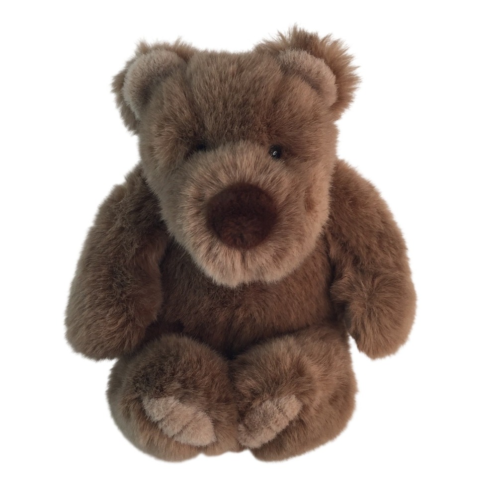 Gund Collectors Classic Teddy Bear‎ Plush 11in Brown Stuffed Animal Vintage 1989